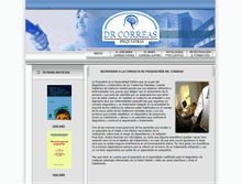 Tablet Screenshot of doctorcorreas.com